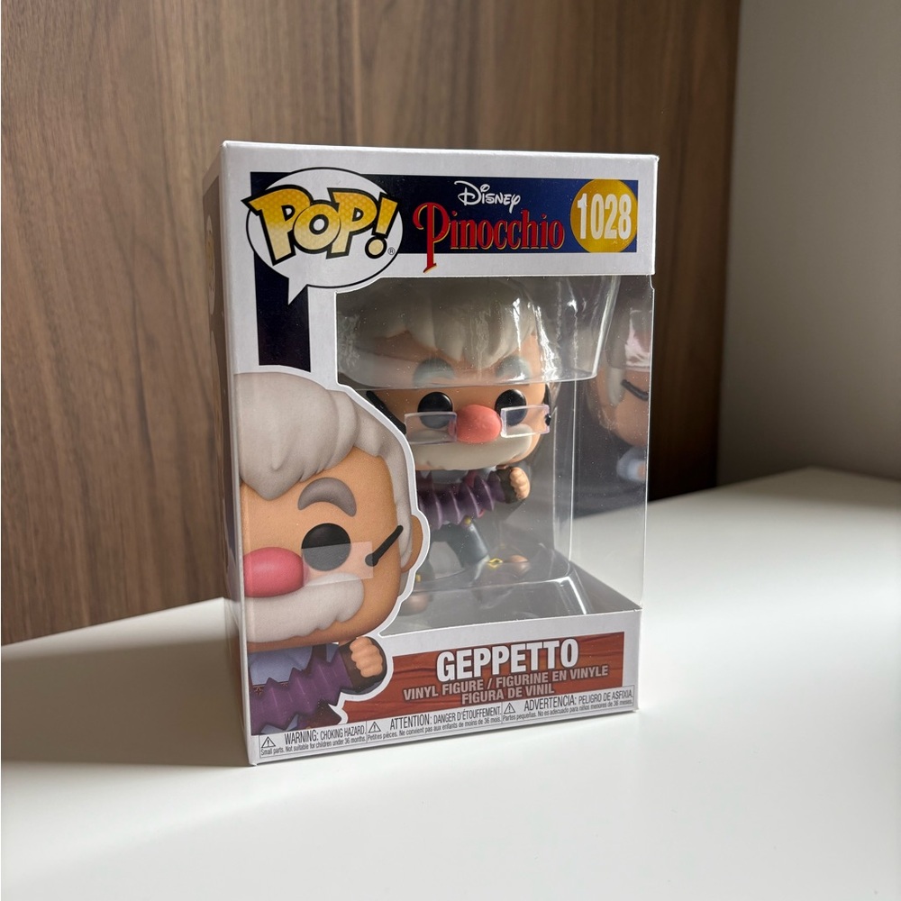 Funko Pop Geppetto Vinyl Figure - # 1028